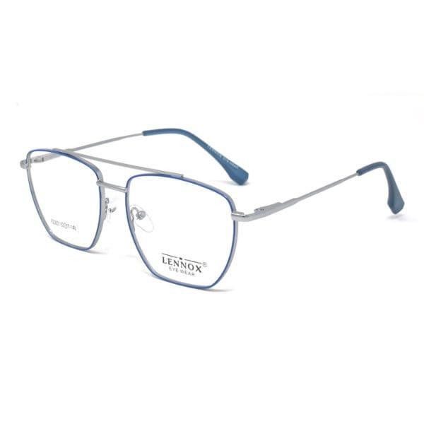 LENNOX HU 823001 Double Bar Eyeglasses For Men