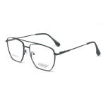 LENNOX HU 823001 Double Bar Eyeglasses For Men